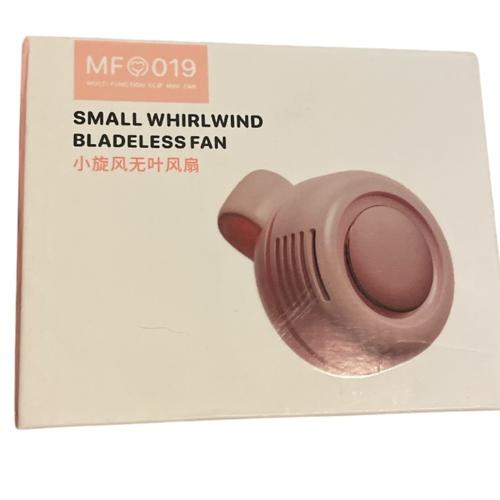 Portable Whirlwind Bladeless Fan Clip-On Fan - Picture 5 of 5